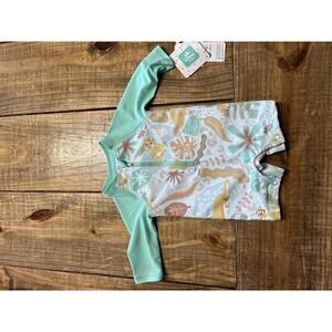 New Disney Baby Lion King UPF 50+ Long Sleeve Swimsuit 0-3 months Boys girls